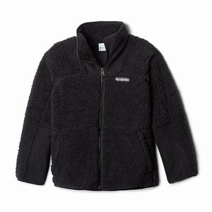 Columbia Winter Pass™ Sherpa Full-Zip Pojkar Svarta (GQCYJ0142)